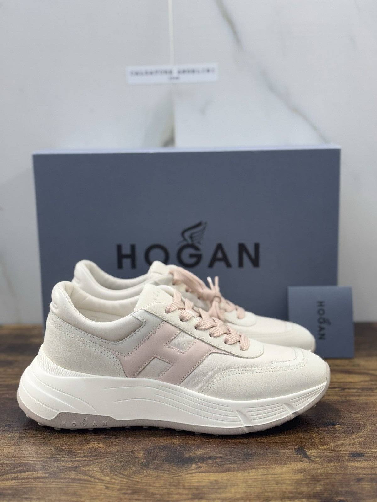 Hogan H669 Sneaker Pelle Casual Hogan Scarpe Donna 40
