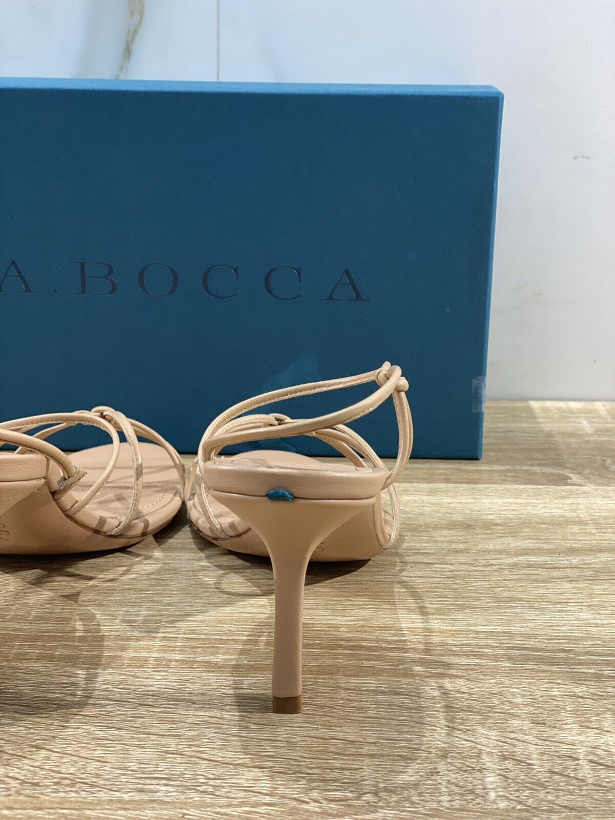 A.bocca Sandalo Donna AB2307 In Pelle Beige   Luxury Sandal Woman 41