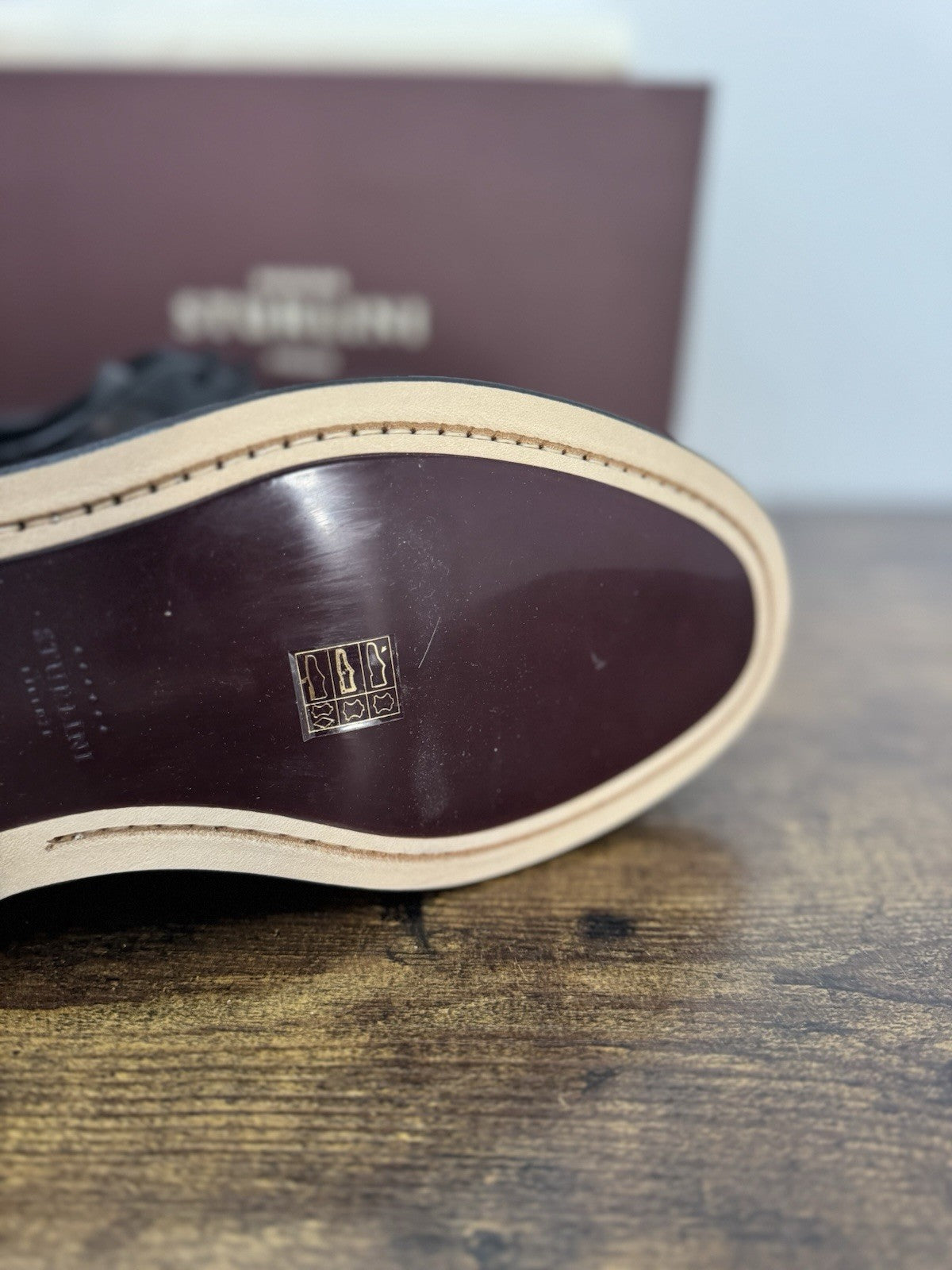 Sturlini  Derby Pelle Nero Polish Binder Luxury Scarpa Uomo 40