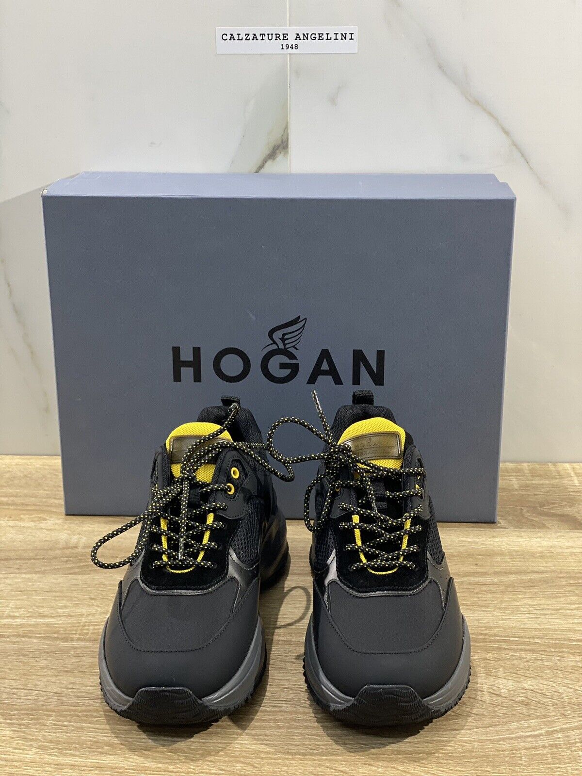 Hogan Interaction uomo sneaker Nero casual hogan men shoes 40