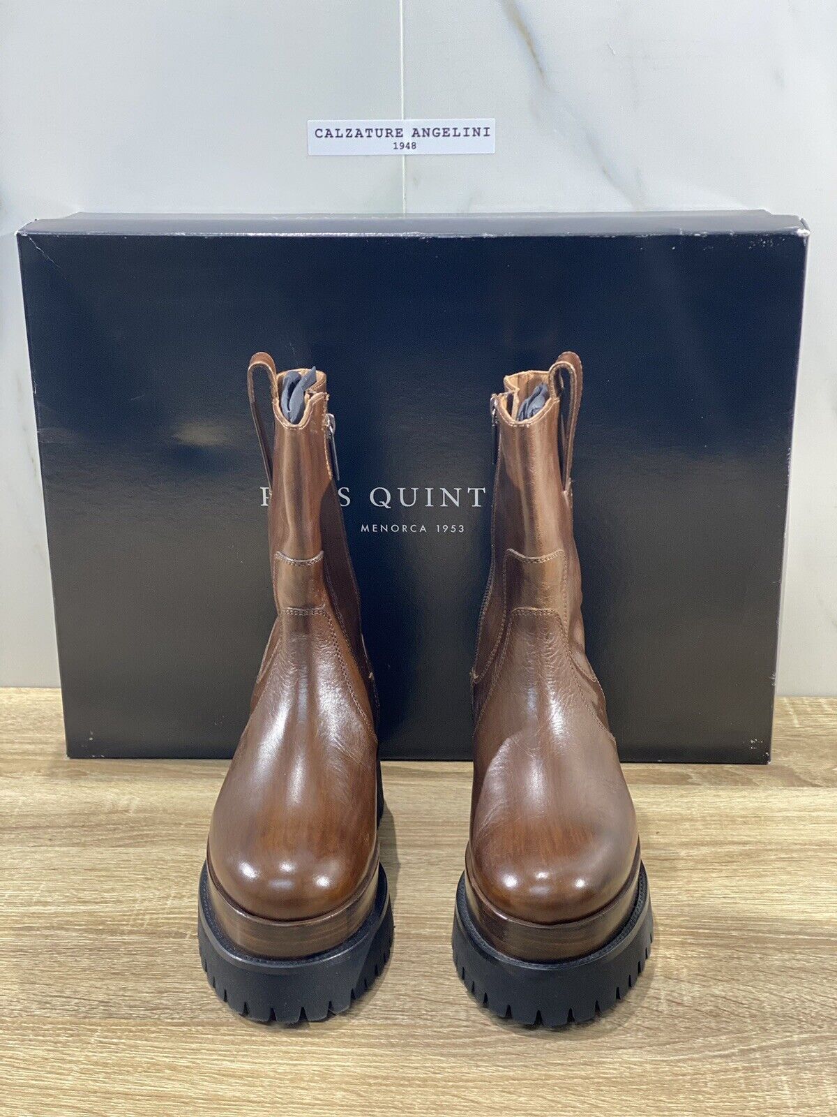 Pons Quintana Chelsea Boot Donna pelle Cuoio zeppa luxury boot pons quintana 37