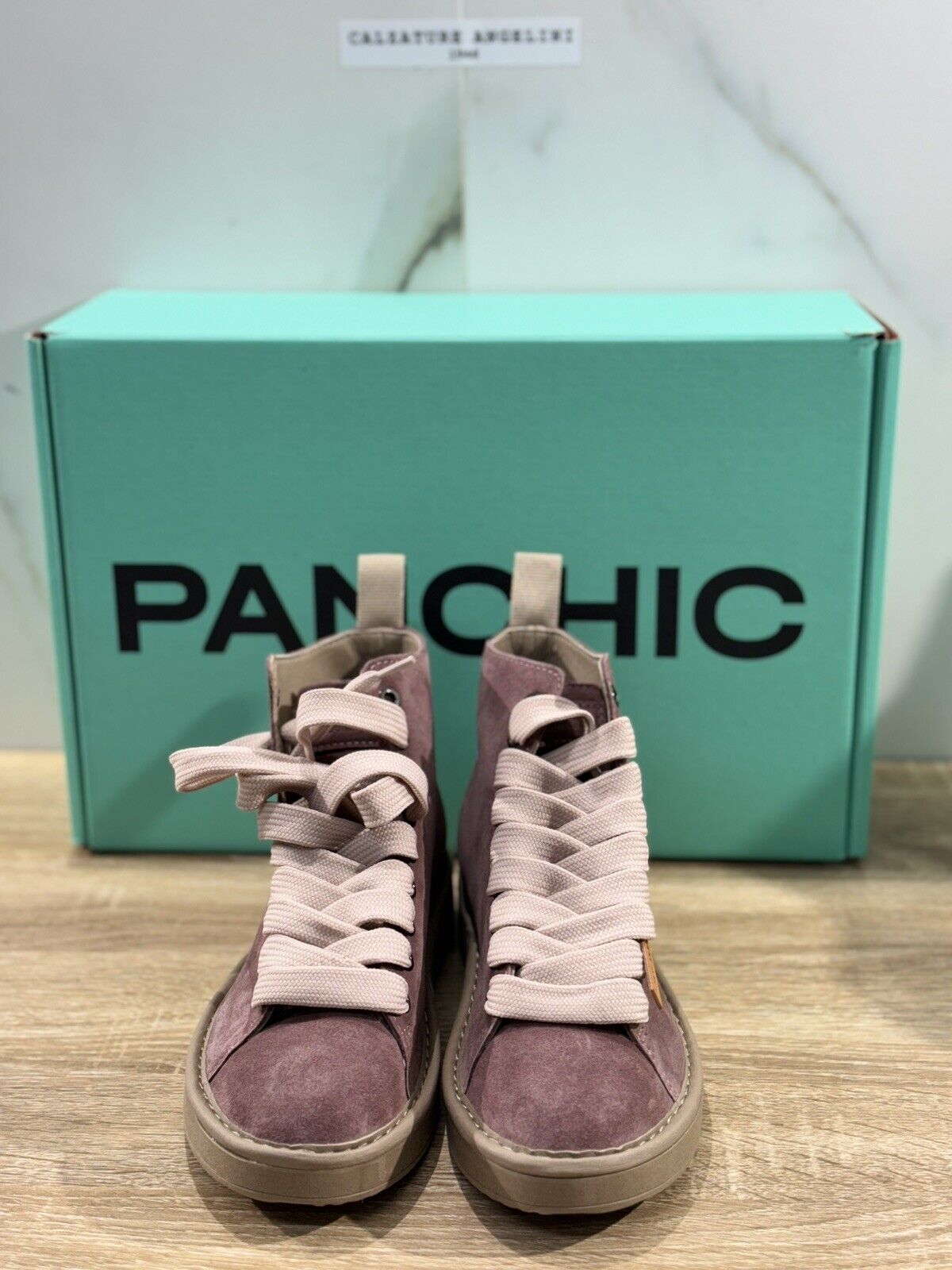 Panchic P01 Ankle Boot Donna  Suede Pink  Causal Boot Men Panchic 37