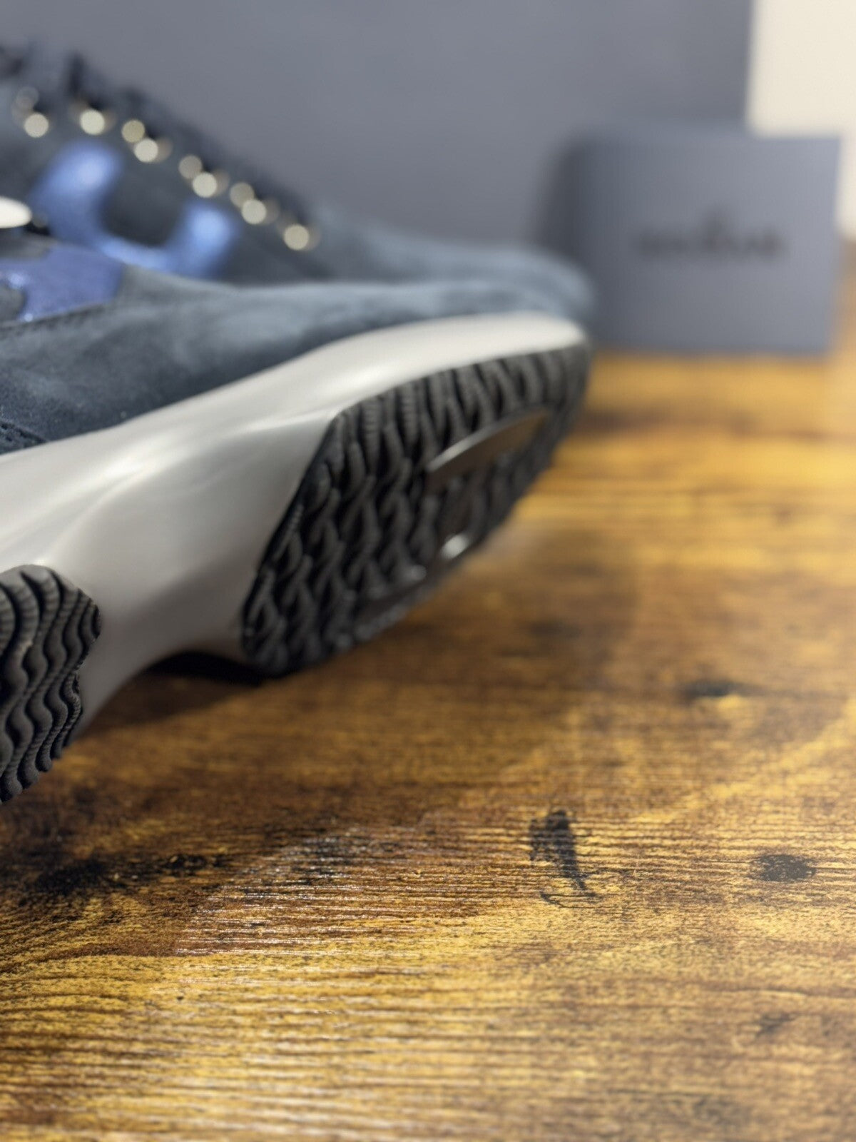 Hogan Interactive Donna Sneaker  H Spezzata Suede Blu Luxury Hogan 37