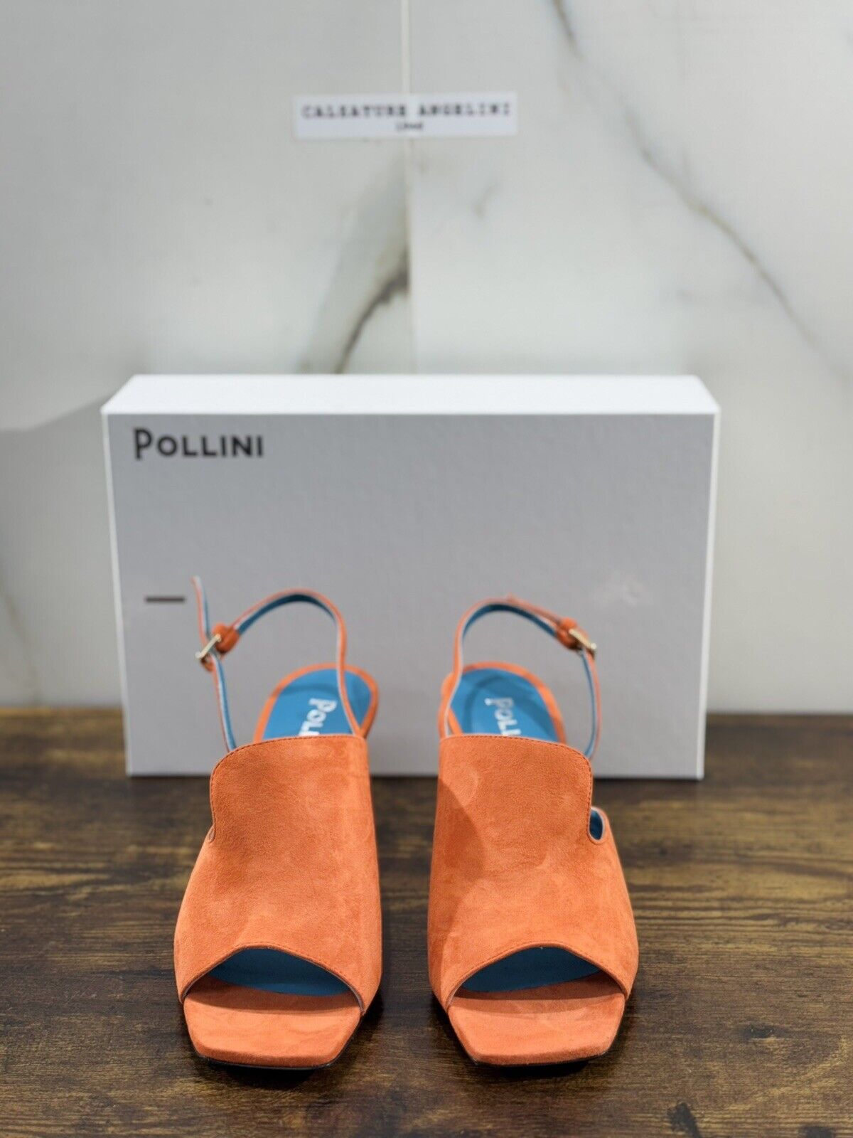 Pollini Sandalo Donna Pelle  Suede   Luxury Woman Sandal Pollini Summer Icon 36