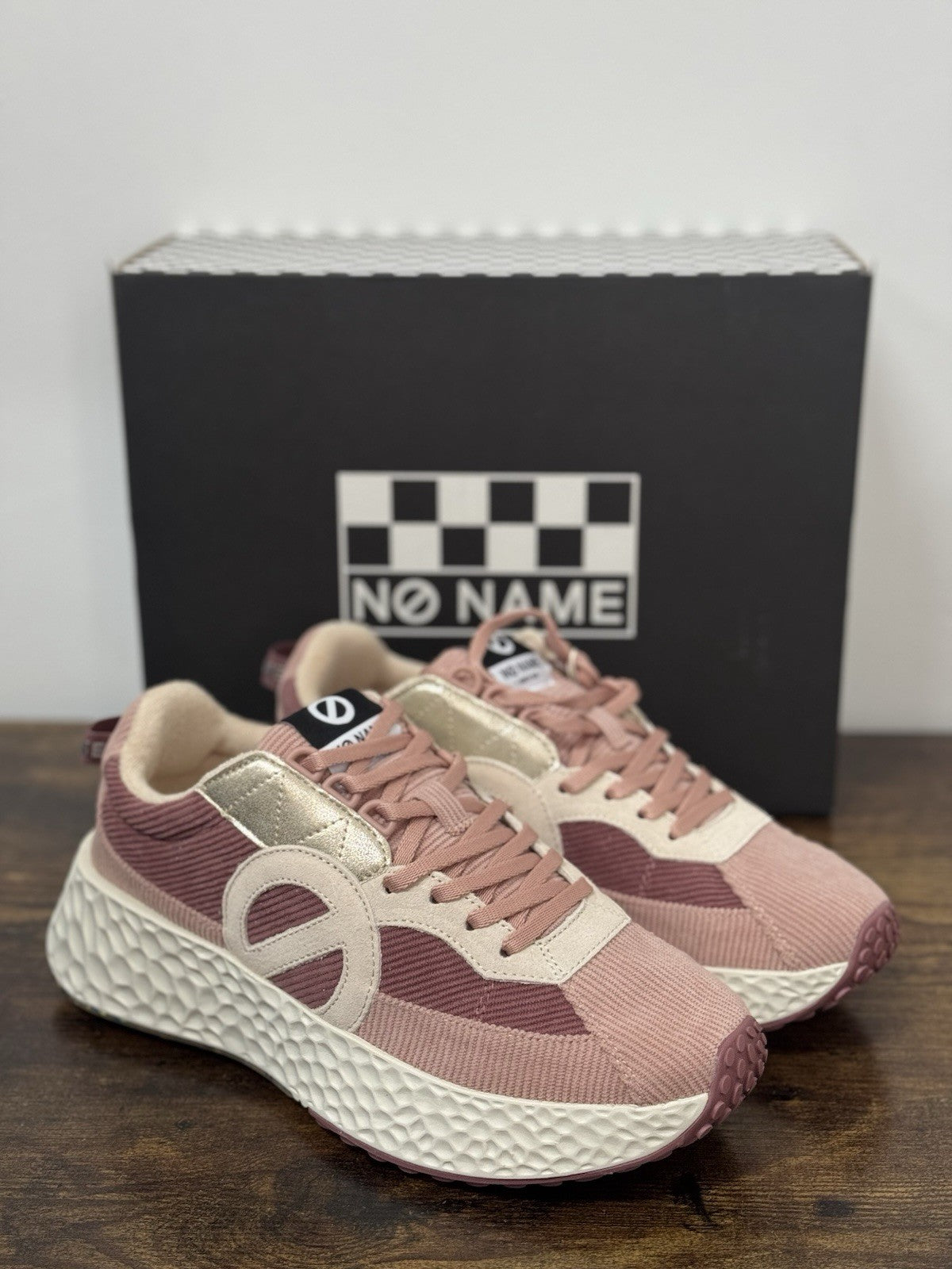 No Name Sneaker Velluto Pink    Casual Donna 38