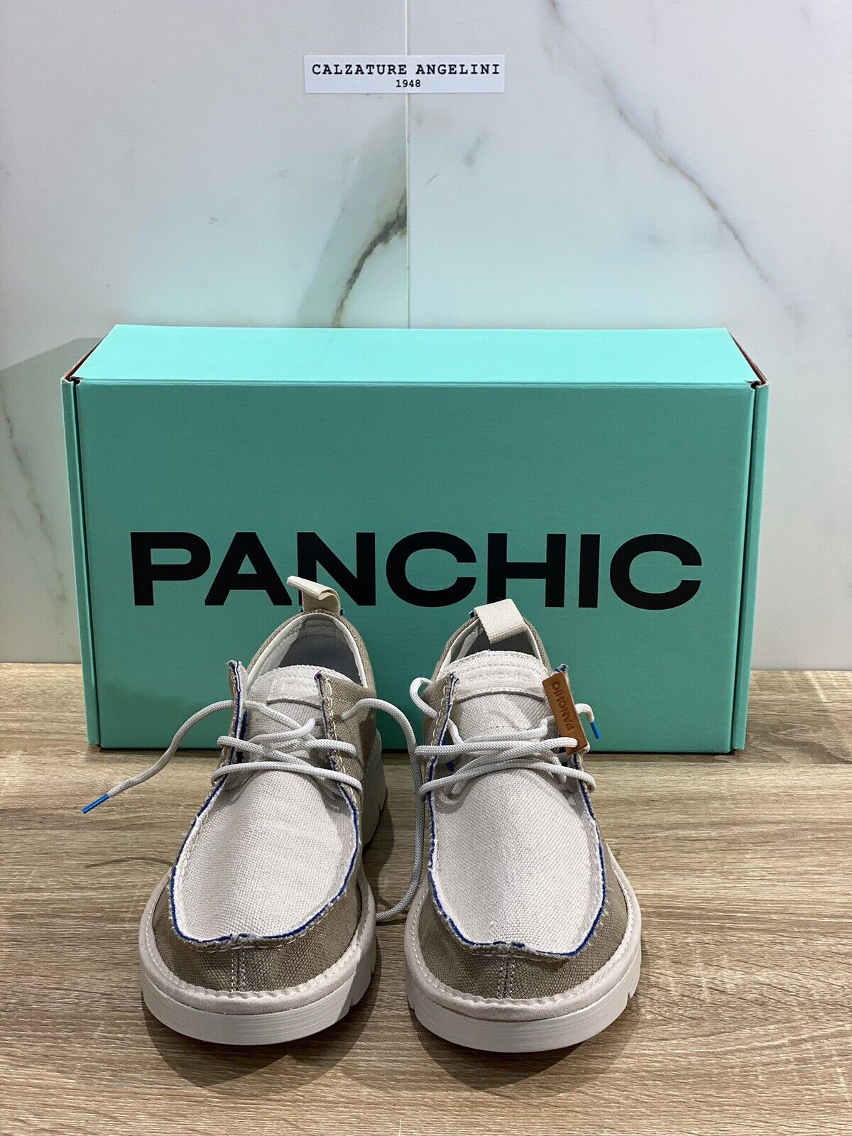 Panchic Scarpa Uomo Allacciata Sand Extra Light 40