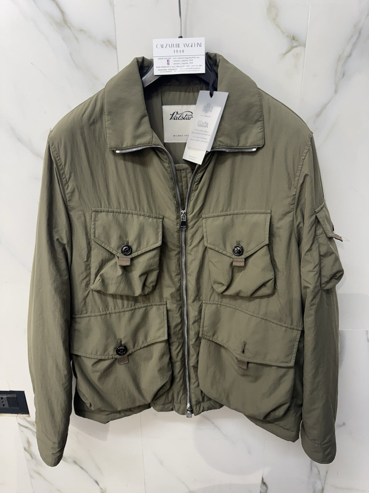 Valstar Field Jacket George Uomo Verde Militare Icon Military Winter Jacket 50