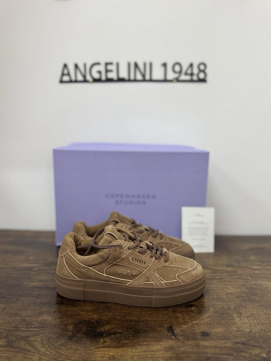 Copenhagen Sneaker Pelle New Vintage Brown Zeppa  Causal Donna  36