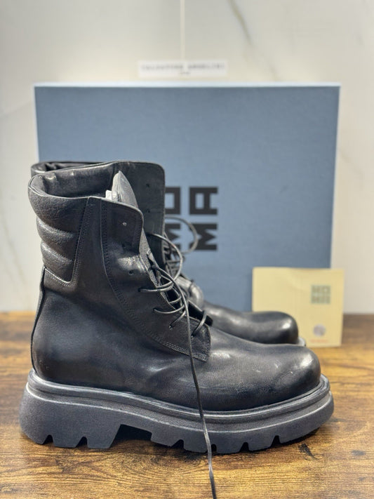 Moma Anfibio  Boot Nero   Fatto A Mano In Italia Luxury Moma Boot Donna 41