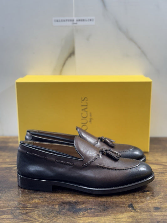 Doucal’s Mocassino Nappine Pelle T Moto   Luxury Doucal’s Scarpa Uomo 40