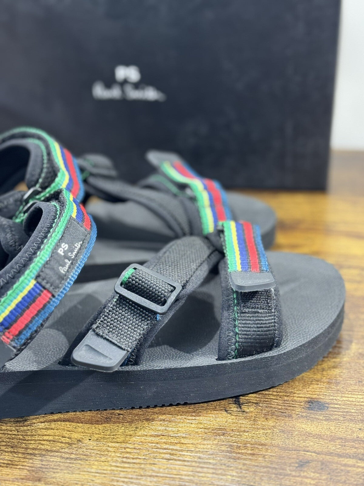 Paul Smith Sandalo Uomo Cycle Strap Colore Nero 43