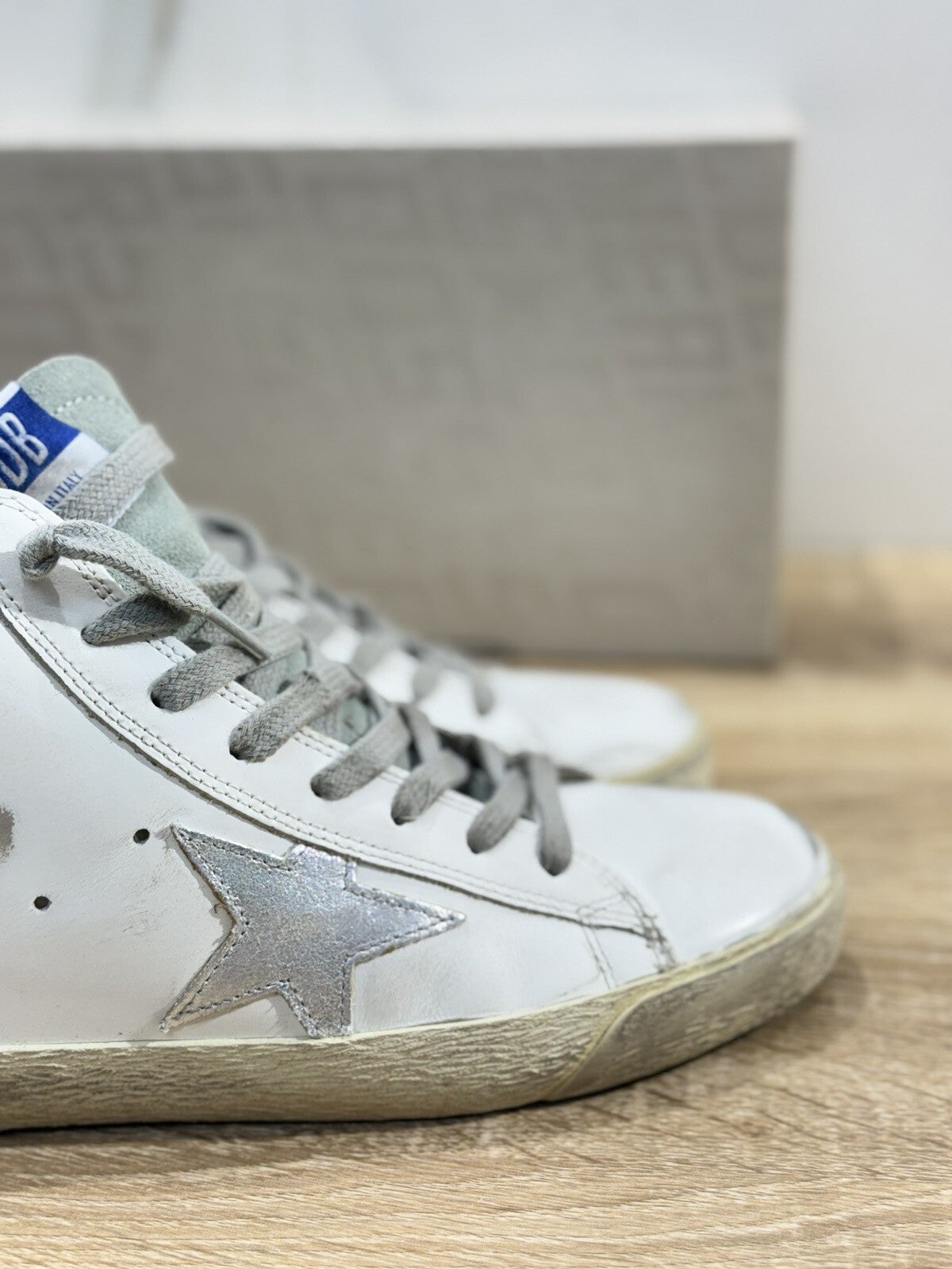 Golden Goose Sneaker Donna Francy Pelle Bianca     Luxury Woman Golden Goose 41
