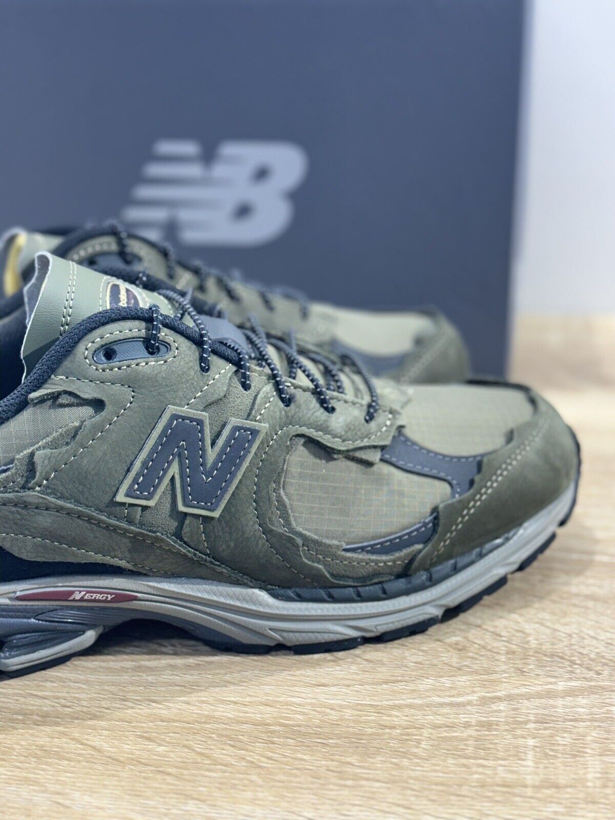 New Balance 2002  Uomo Suede  Casual Verde  Sneaker Uomo New Balance 40