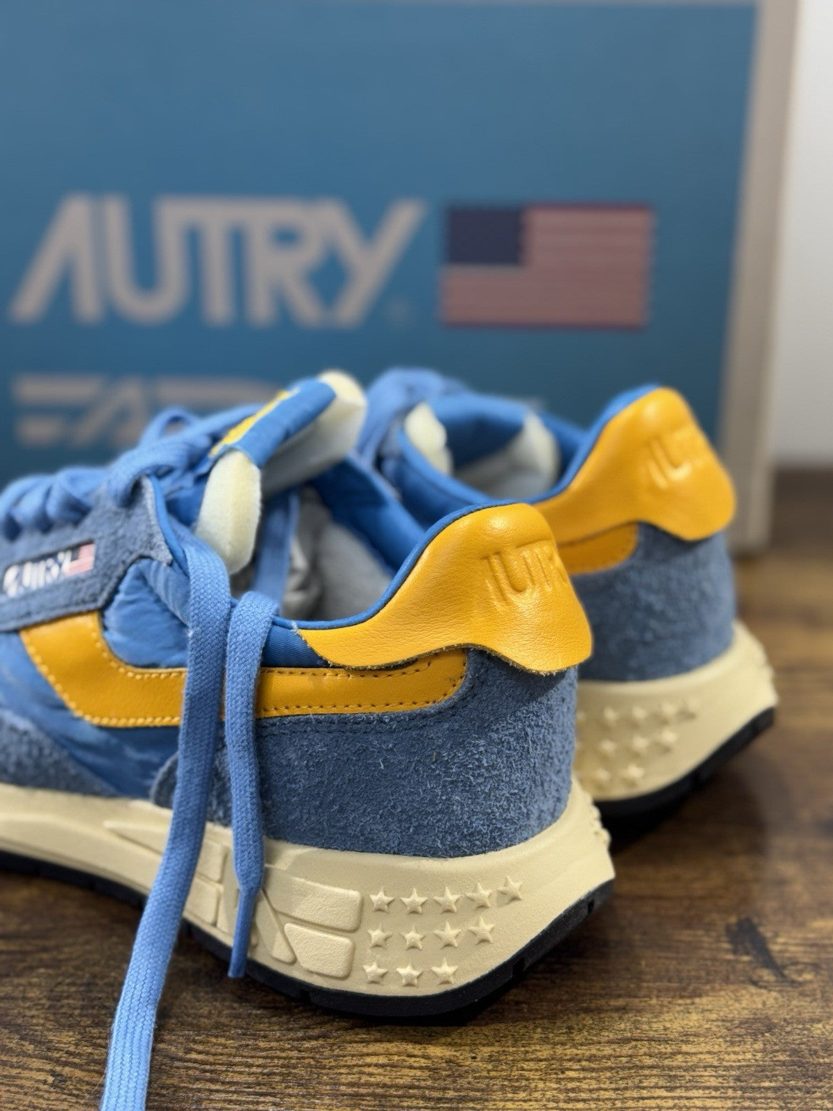 Autry Reelwind  Low Men Sneaker Celeste  Casual Autry Uomo 40
