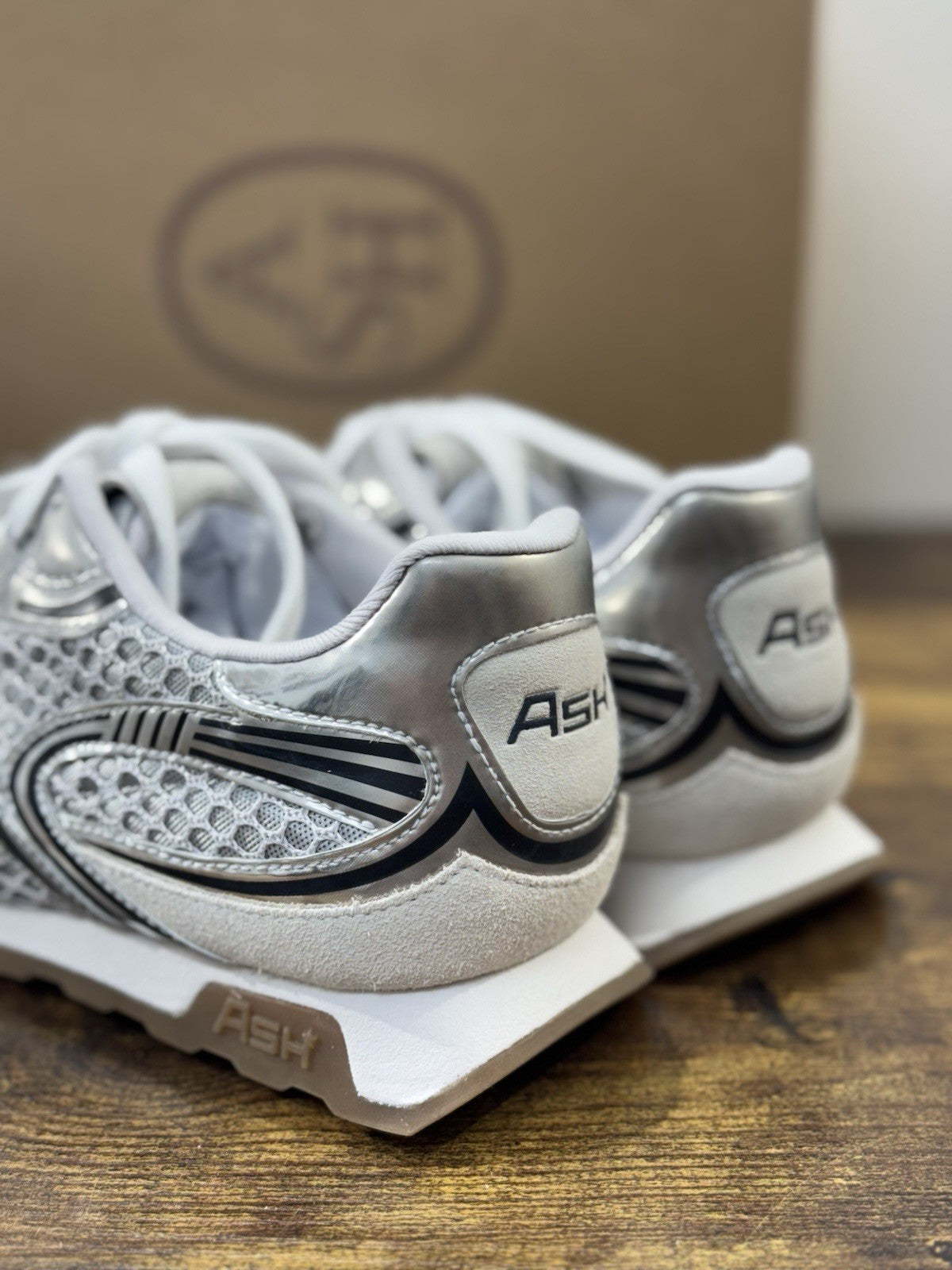 Ash Kabuki Sneaker Pearl Silver Casual Ash Scarpa Donna 39