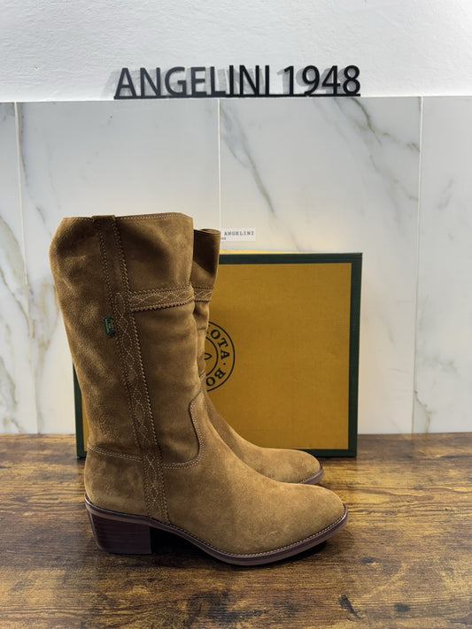 Dakota Boots Stivale  Texano Donna Suede  Pelle Cuoio  Top Quality 40
