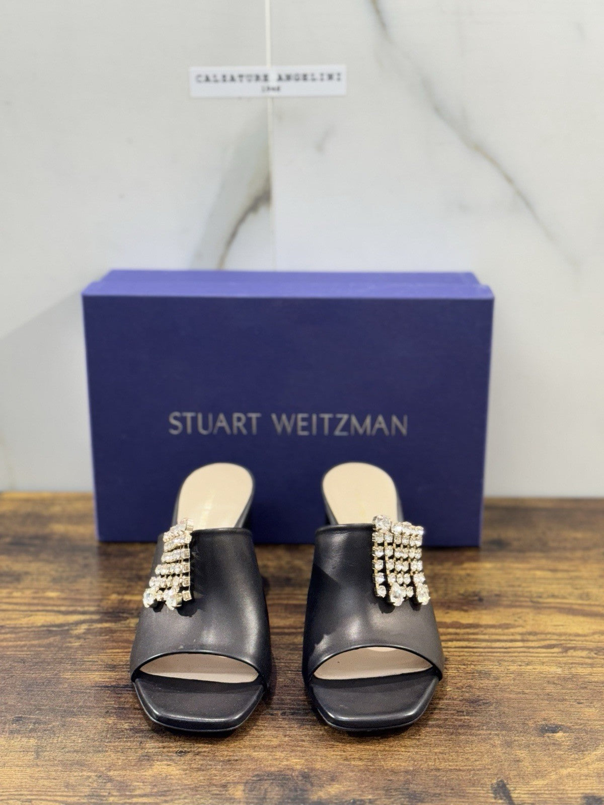 stuart weitzman Sandalo Donna The One Pelle Nero  Luxury Woman  Donna 36