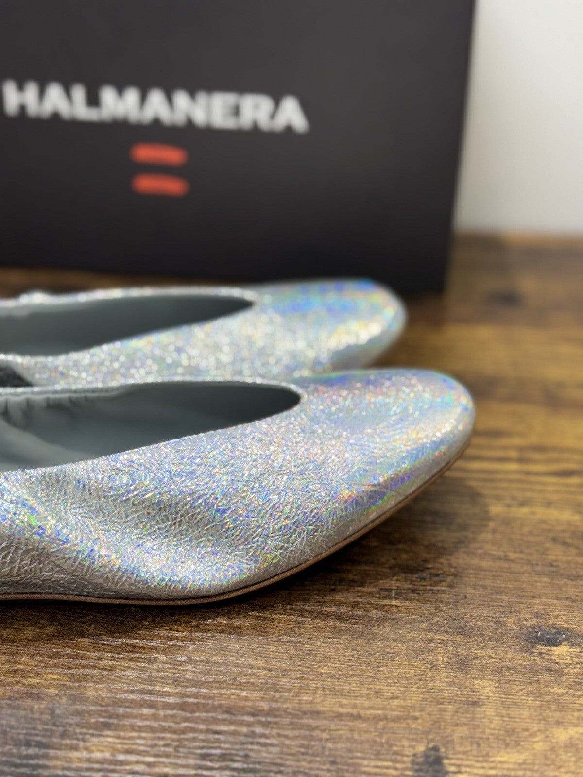 Halmanera Ballerina Super Soft  Pelle Rainbow Top Quality Donna 37