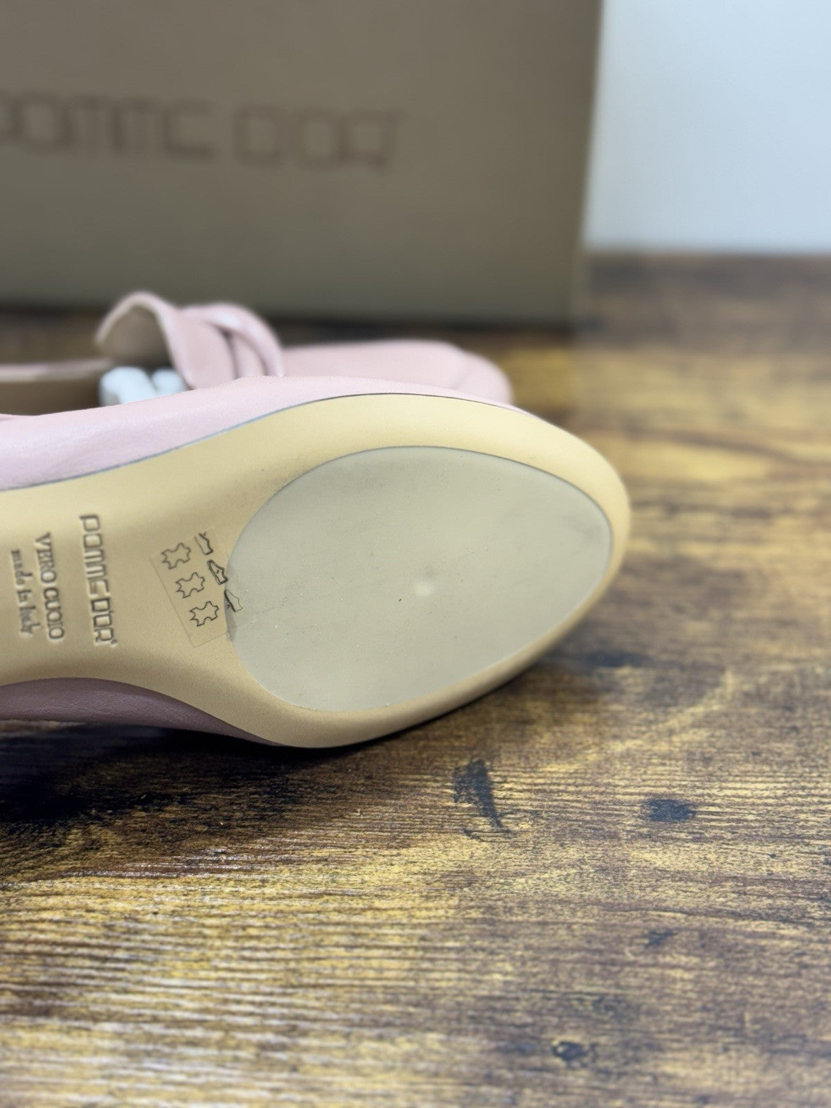 Pomme D’or Mocassino   Pelle New  Nude  Handmade Woman Pomme D’or Donna 40