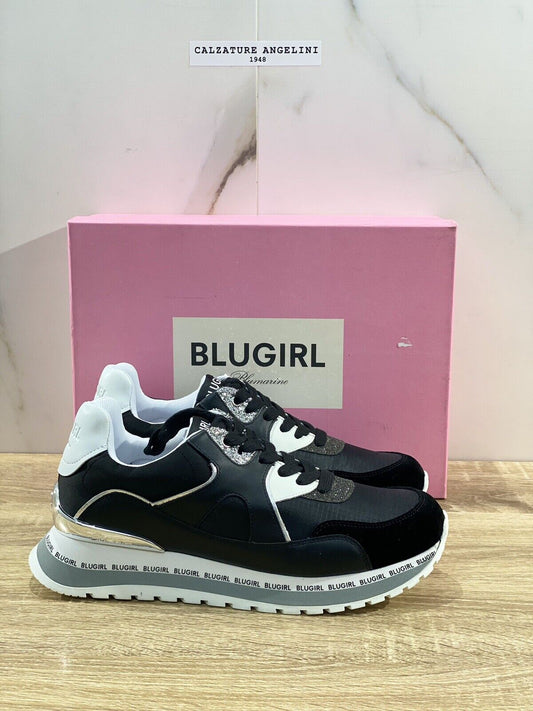 Blugirl Blumarine Donna sneaker babe nera casual shoes woman 41