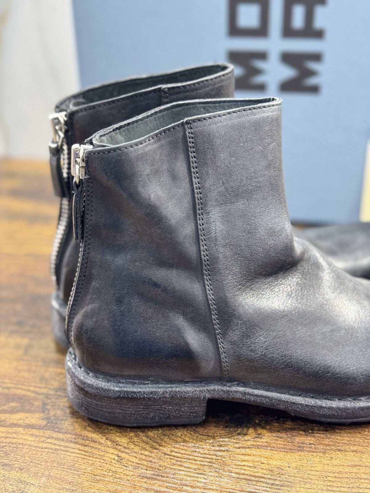 Moma Chelsea Boot Nero   Fatto A Mano In Italia Luxury Moma Boot Donna 37