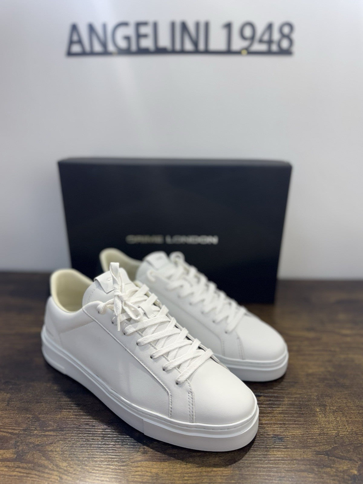 Crime London Sneaker Extra light    Pelle Bianca   Causal Uomo 44