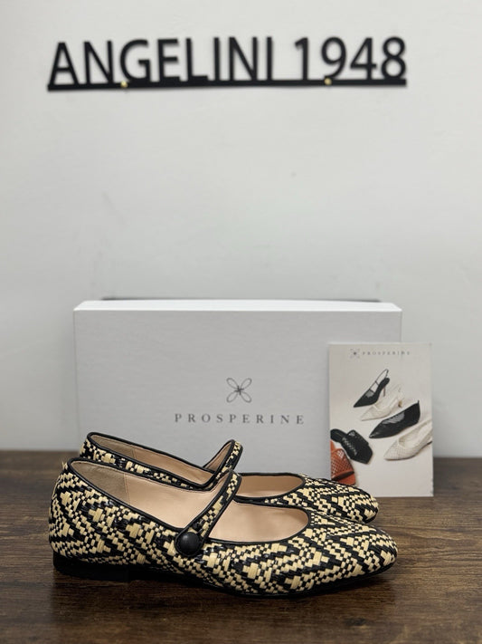 Prosperine Ballerina In Raffia Beige Nera     Casual Prosperine Donna 38