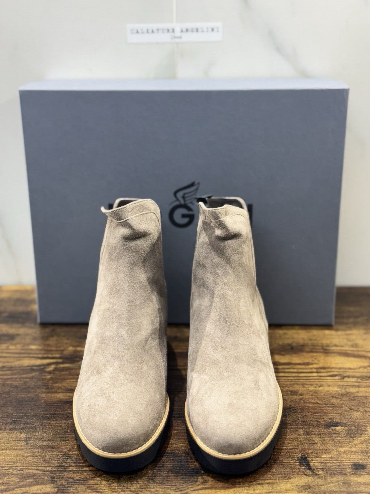 Hogan   Stivaletto  Suede Palude  Con Tacco  Winter Boot   Casual Hogan Donna 36