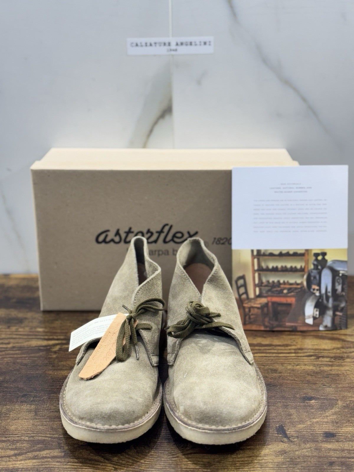 Astorflex Driftflex Polacchino  Suede Militare Casual Boot Uomo 44