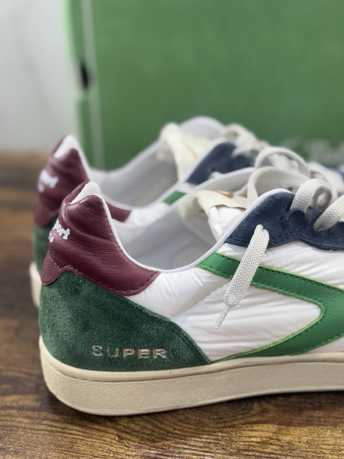 Valsport Super Sneaker Uomo Nylon Mesh Casual Made In Italy Heritage 45