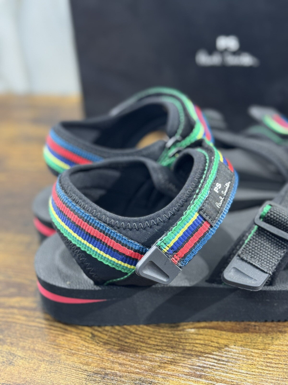 Paul Smith Sandalo Uomo Cycle Strap Colore Nero 43