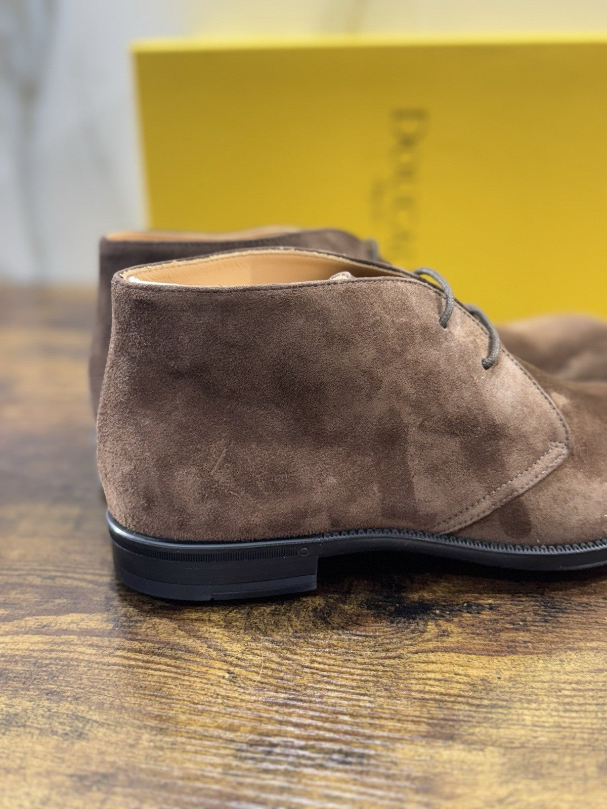 Doucal’s Polacchino Suede Marrone   Luxury Doucal’s Scarpa Uomo 43