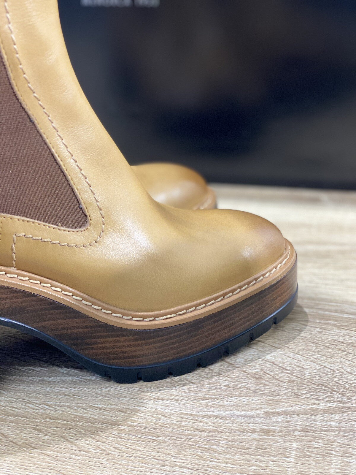 Pons Quintana Chelsea Boot Donna pelle Cuoio zeppa luxury boot pons quintana 37