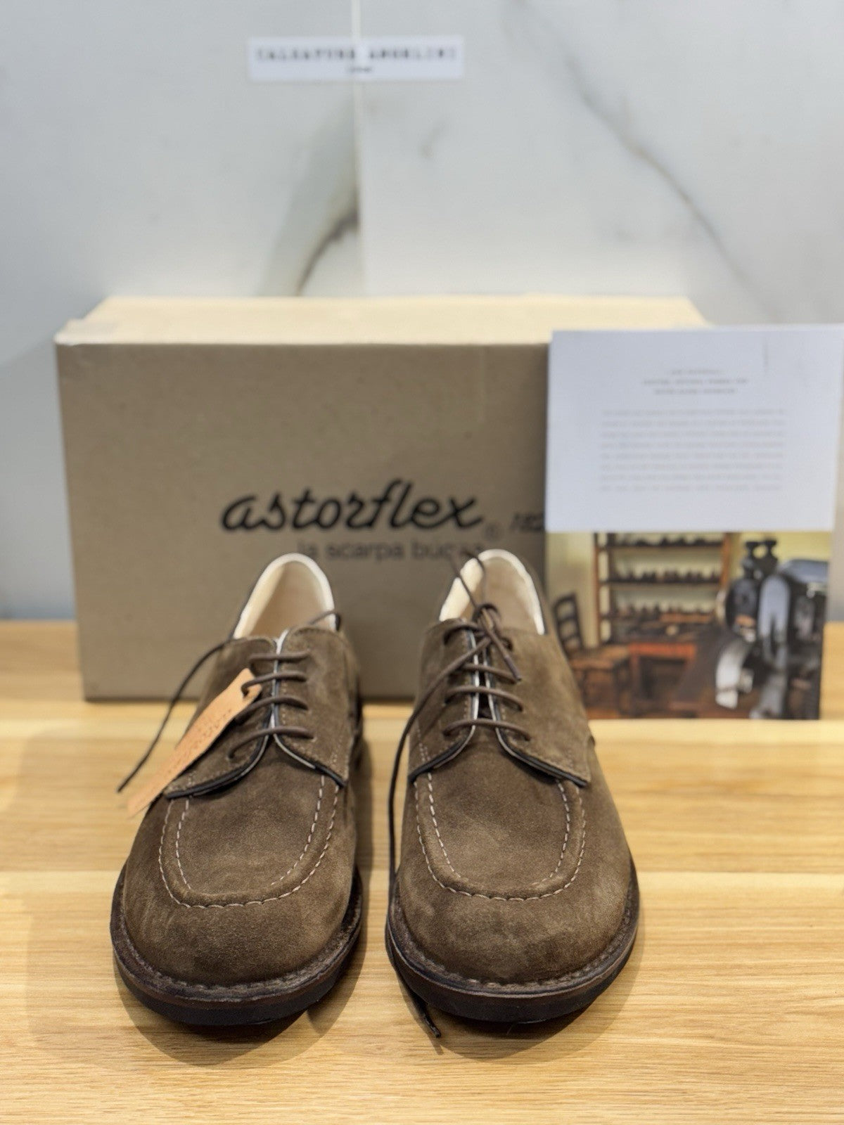Astorflex Carlflex  Stringata   Suede Dark Khaki Casual Scarpa Uomo 42