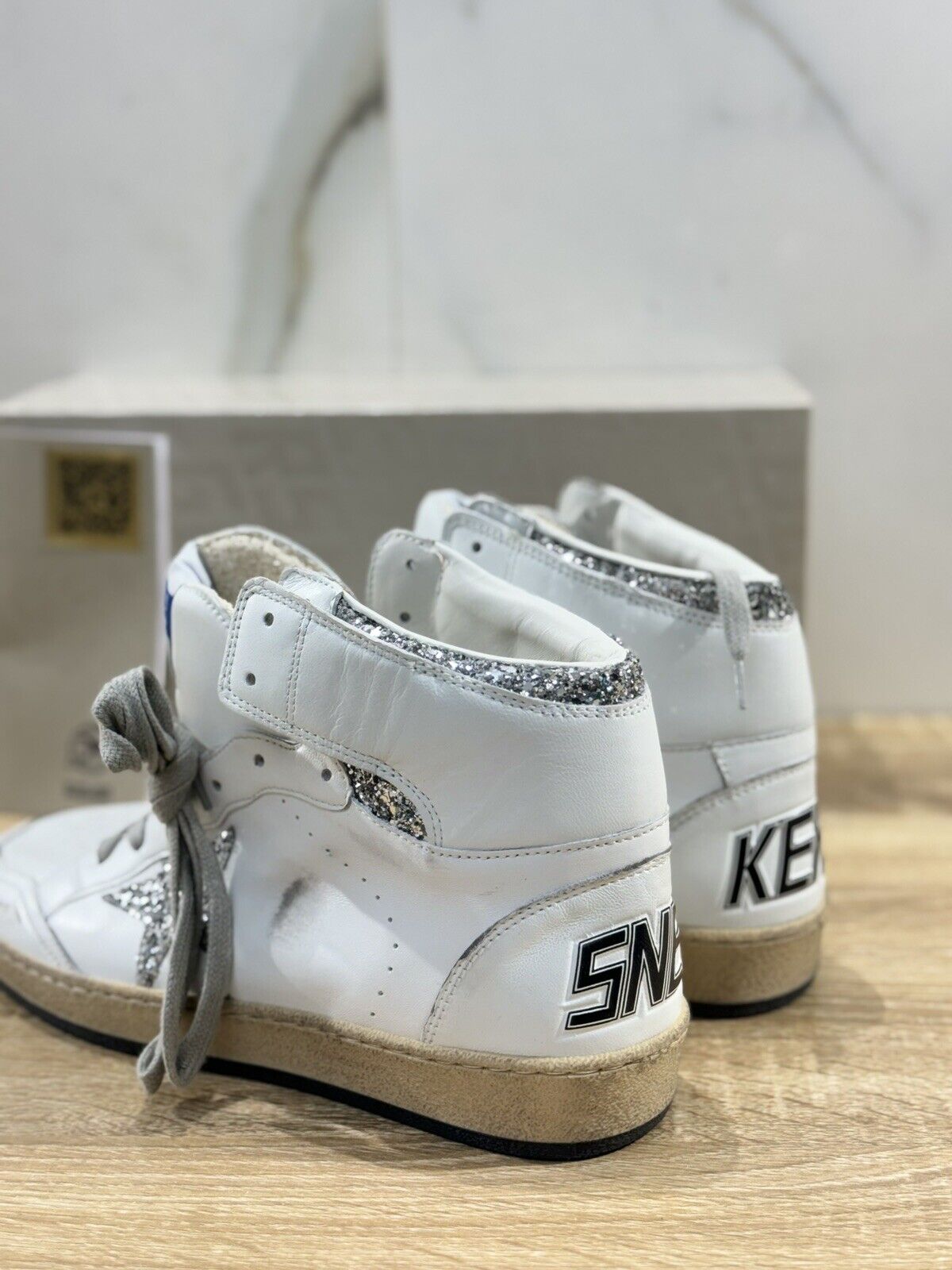 Golden Goose Sneaker Donna Sky Star   Pelle Luxury Woman Golden Goose 35