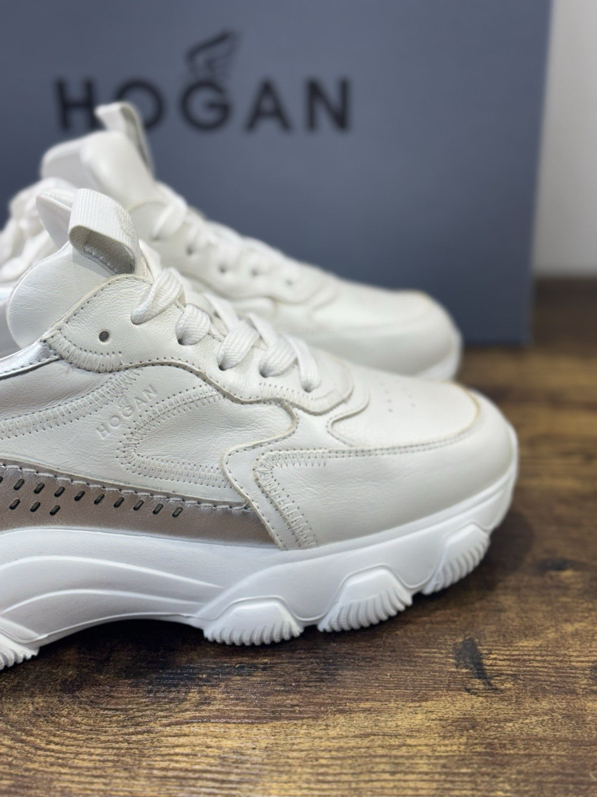 Hogan Hyper Active  Donna Sneaker   Bianco Memory Foam Luxury Hogan Woman  38