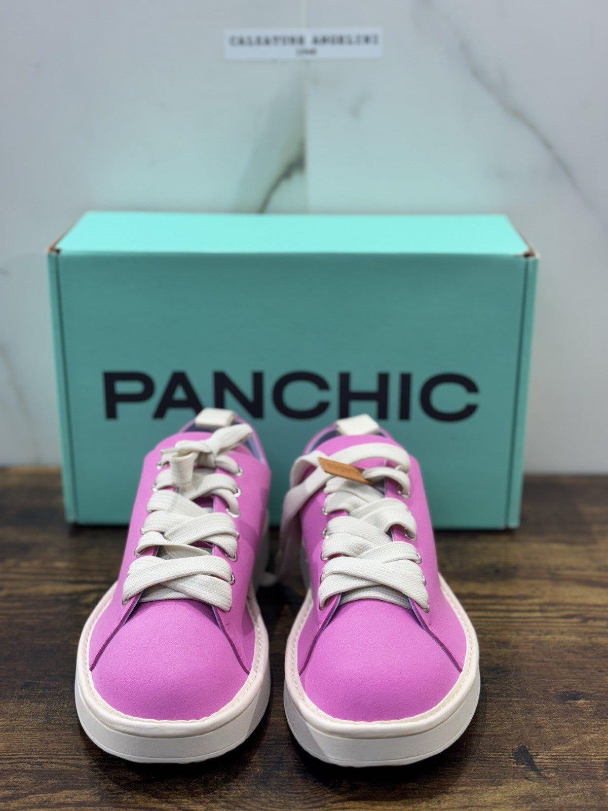 Panchic Sneaker Microfibra Donna Rosa Casual Panchic 41