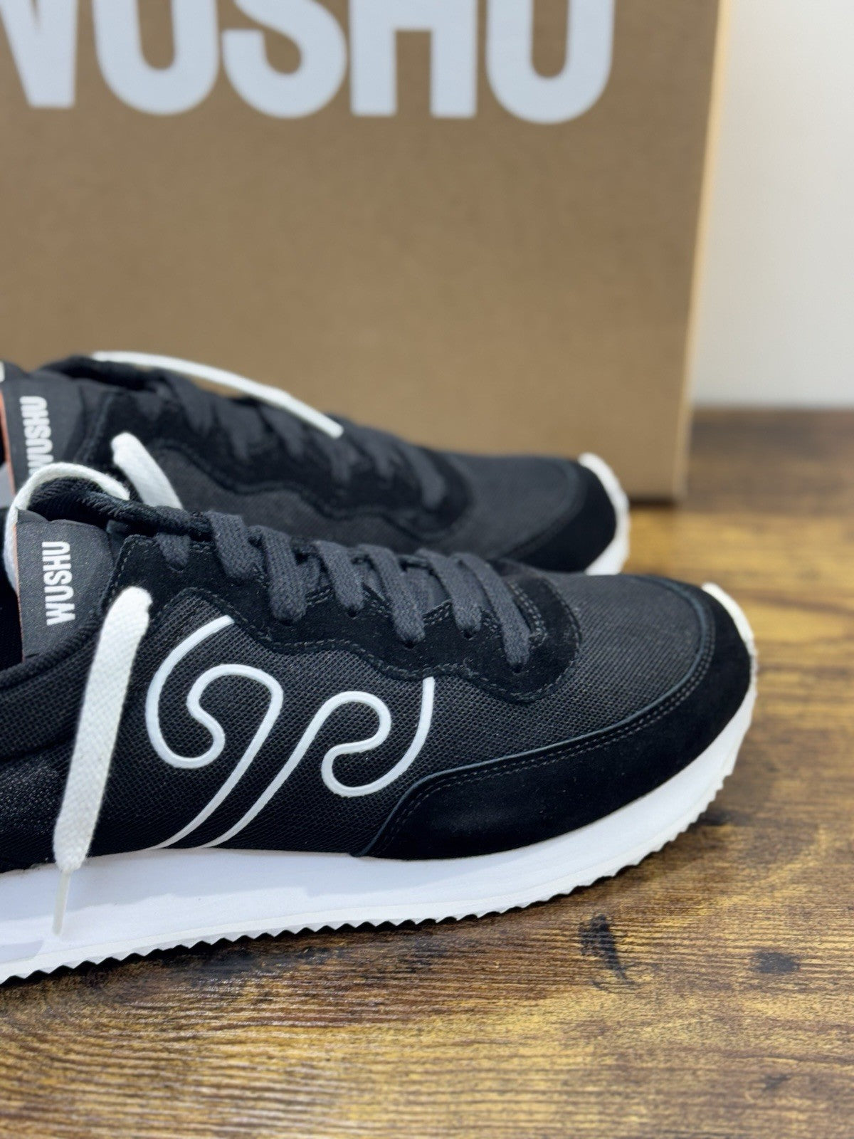 Wushu Ruyi Sneaker Uomo Casual Tiantan Sport Extra Light Nera 42