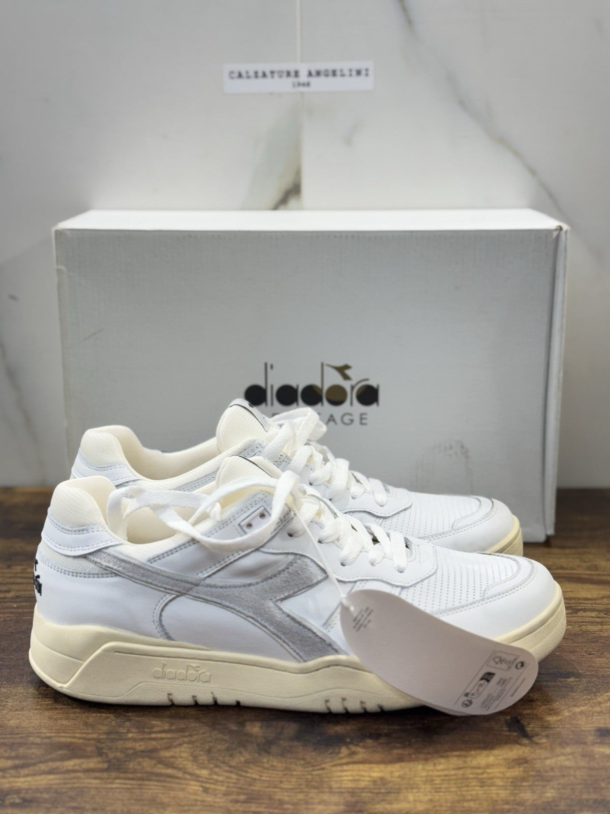 diadora heritage Sneaker B.560 Used White    Made In Italy  Uomo 40