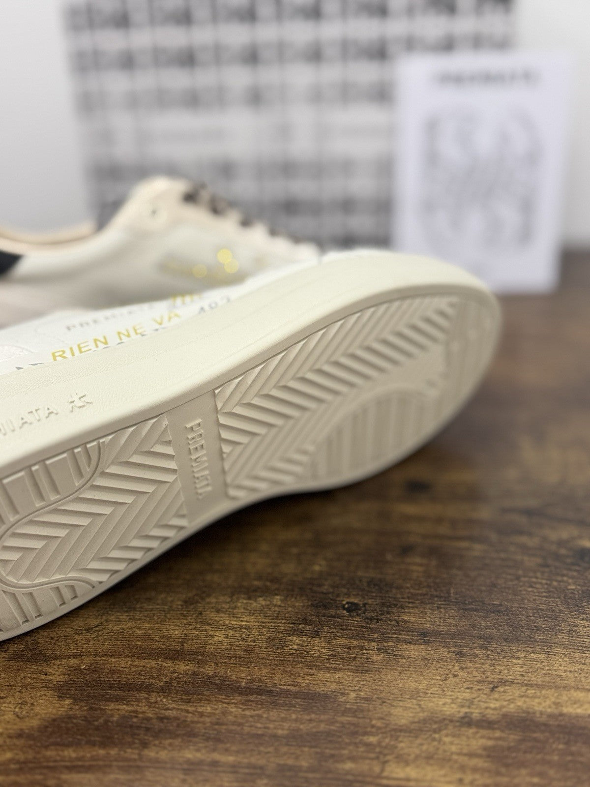Premiata Micol  Sneaker Pelle Bianca    Casual Premiata Donna 40