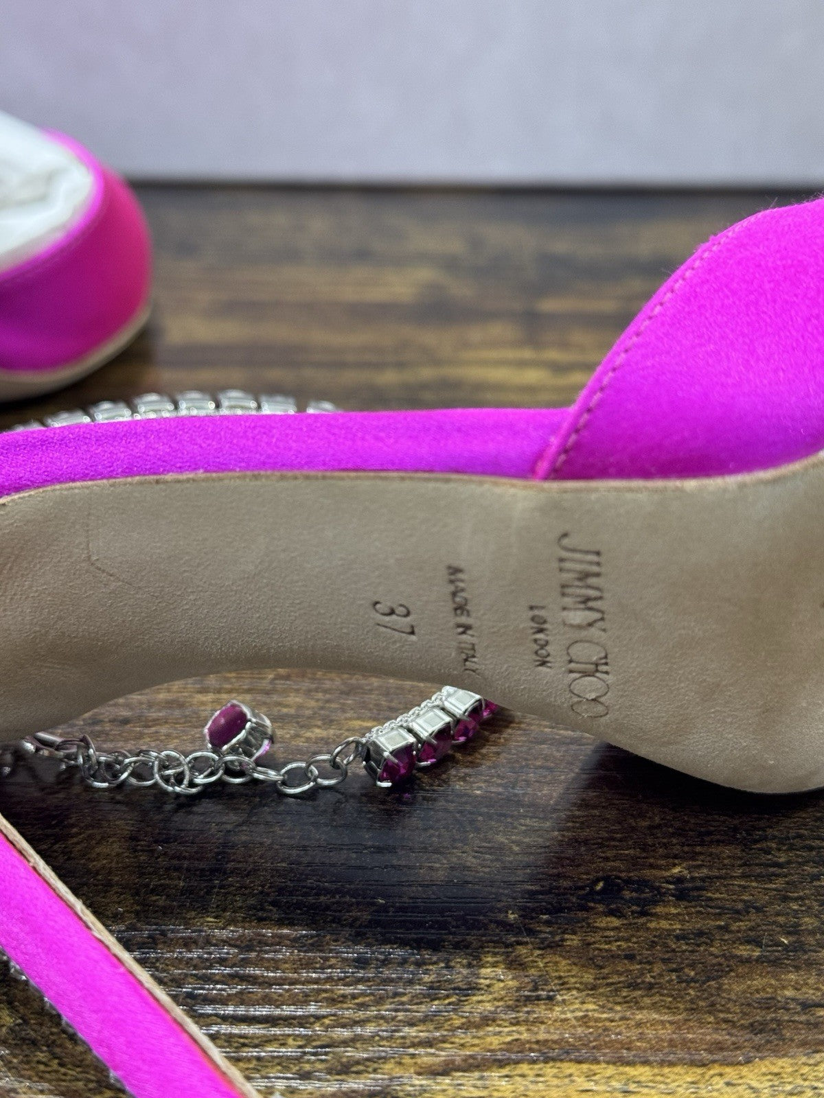 Jimmy Choo Saeda 105 Sandalo Luxury Jimmy Choo Scarpa Donna 37