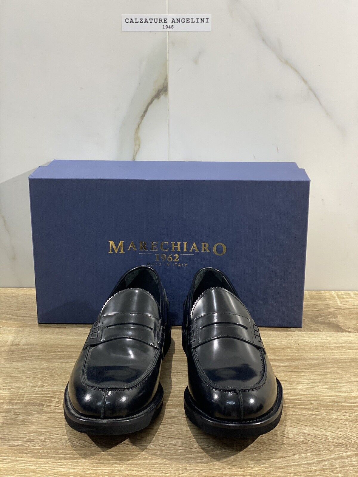 Marechiaro 1962 Mocassino Uomo Pelle Nero Fully Made In Italy Extra Light 45