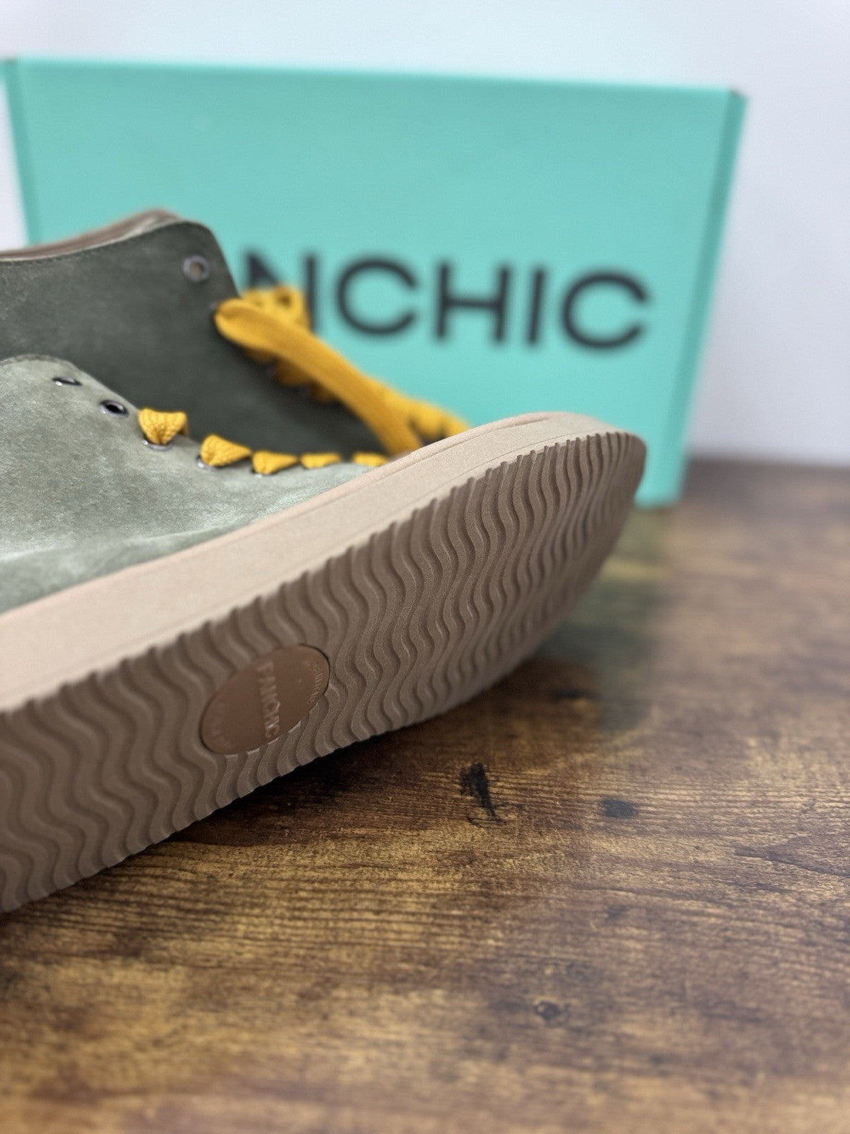 Panchic Ankle Boot Suede Verdone      Casual Boot Uomo 43