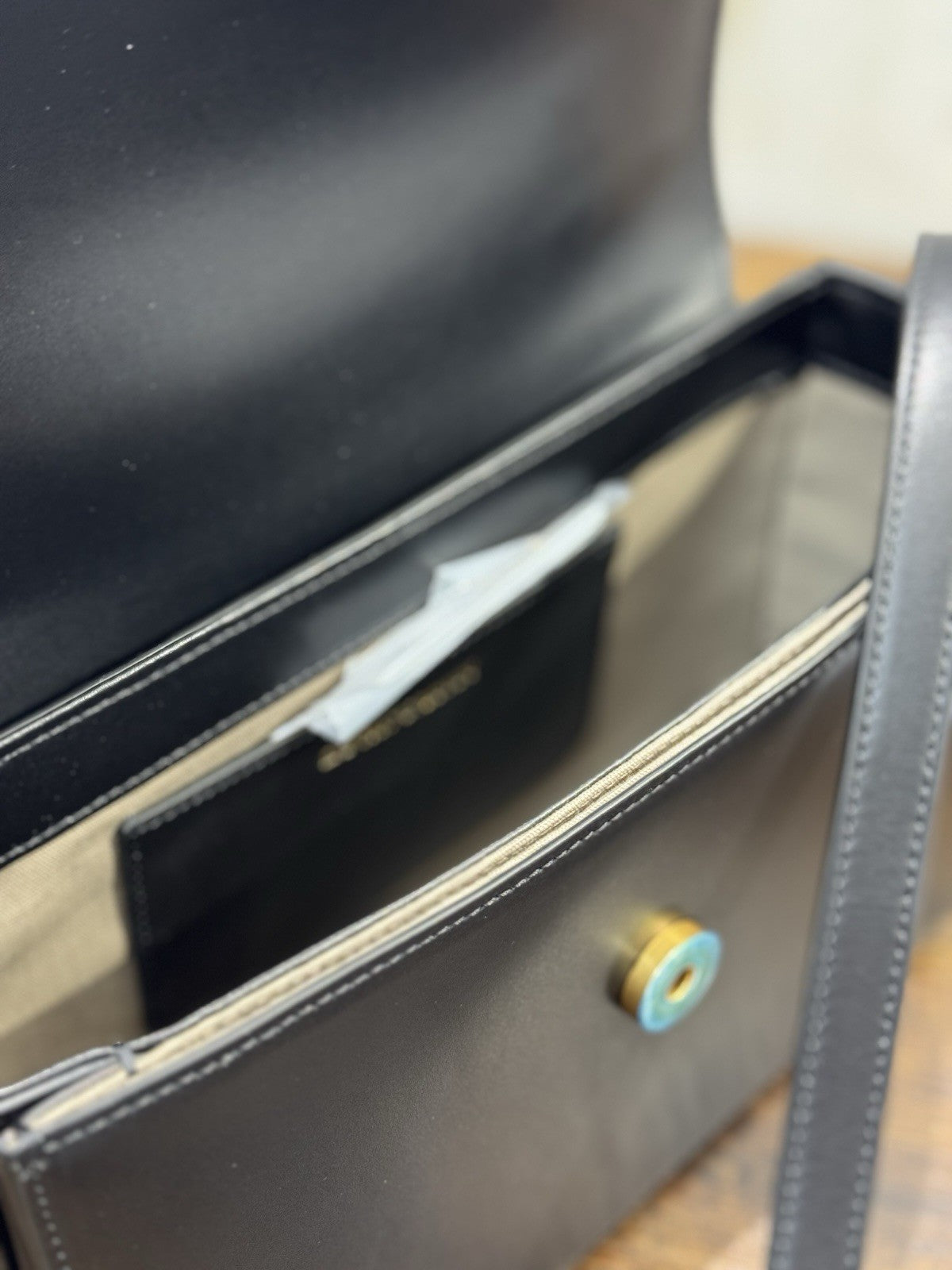 Emporio Armani Borsa 100% Pelle Nero Casual Armani Borsa Donna 