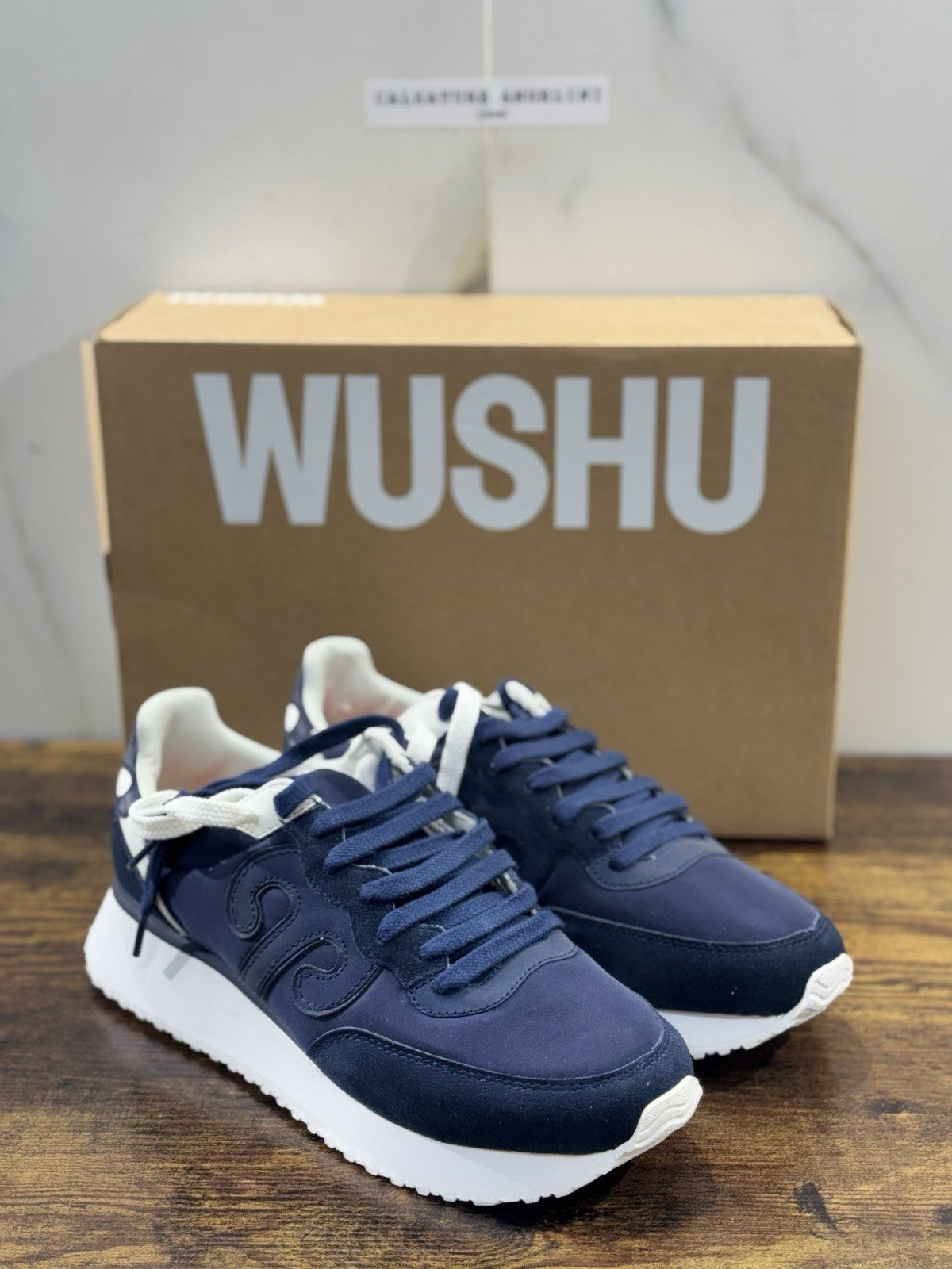 Wushu Ruyi Sneaker Uomo Casual Blu  41