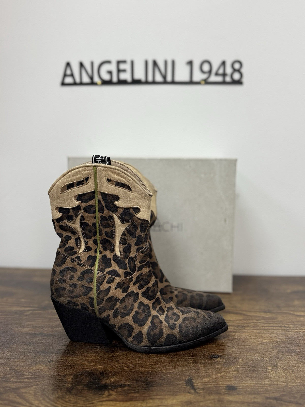 Elena Iachi Texano Ghepardo Casual Boot Donna 36