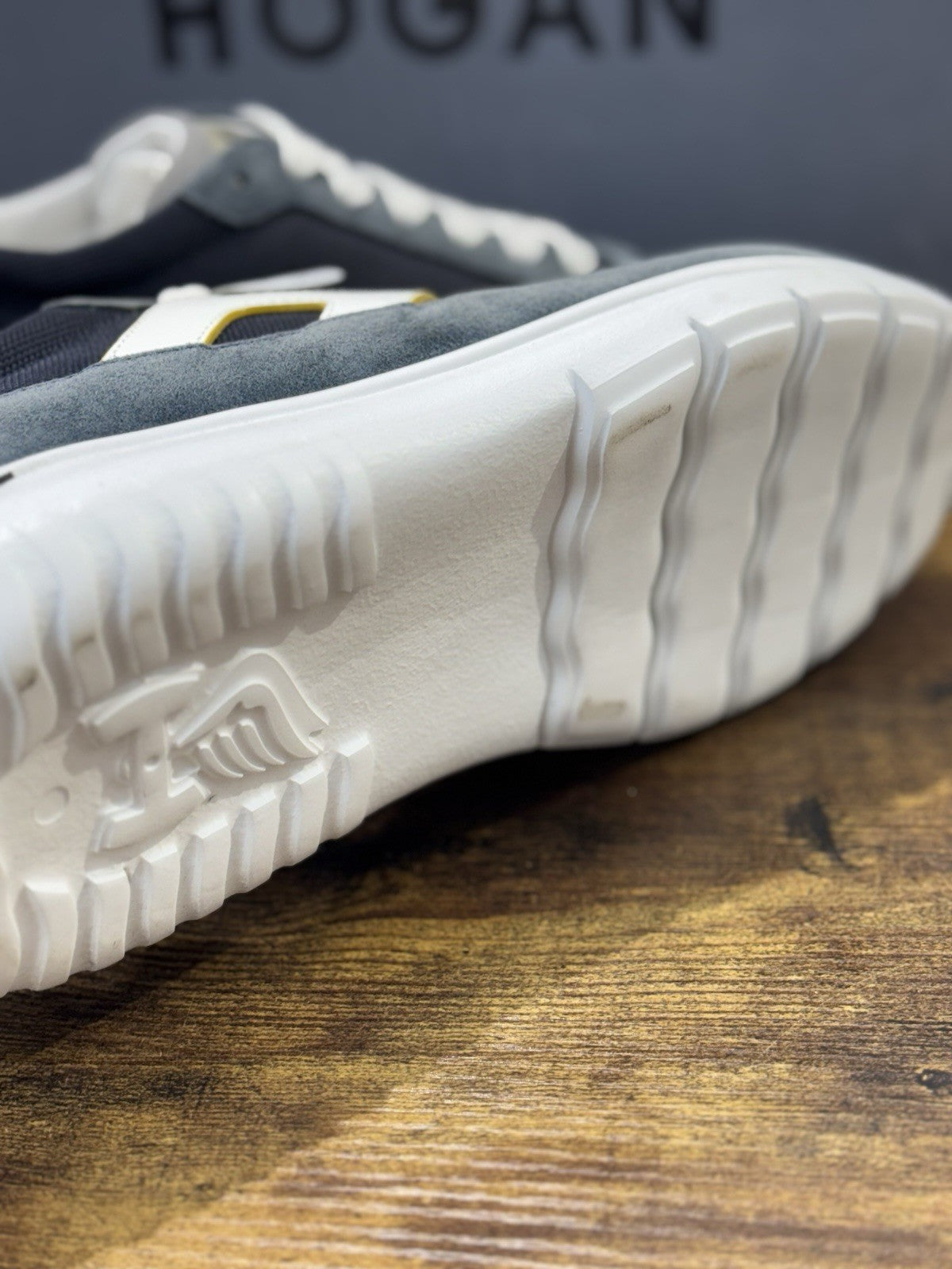 Hogan Interactive 3 Suede Blu Casual Hogan Uomo 44