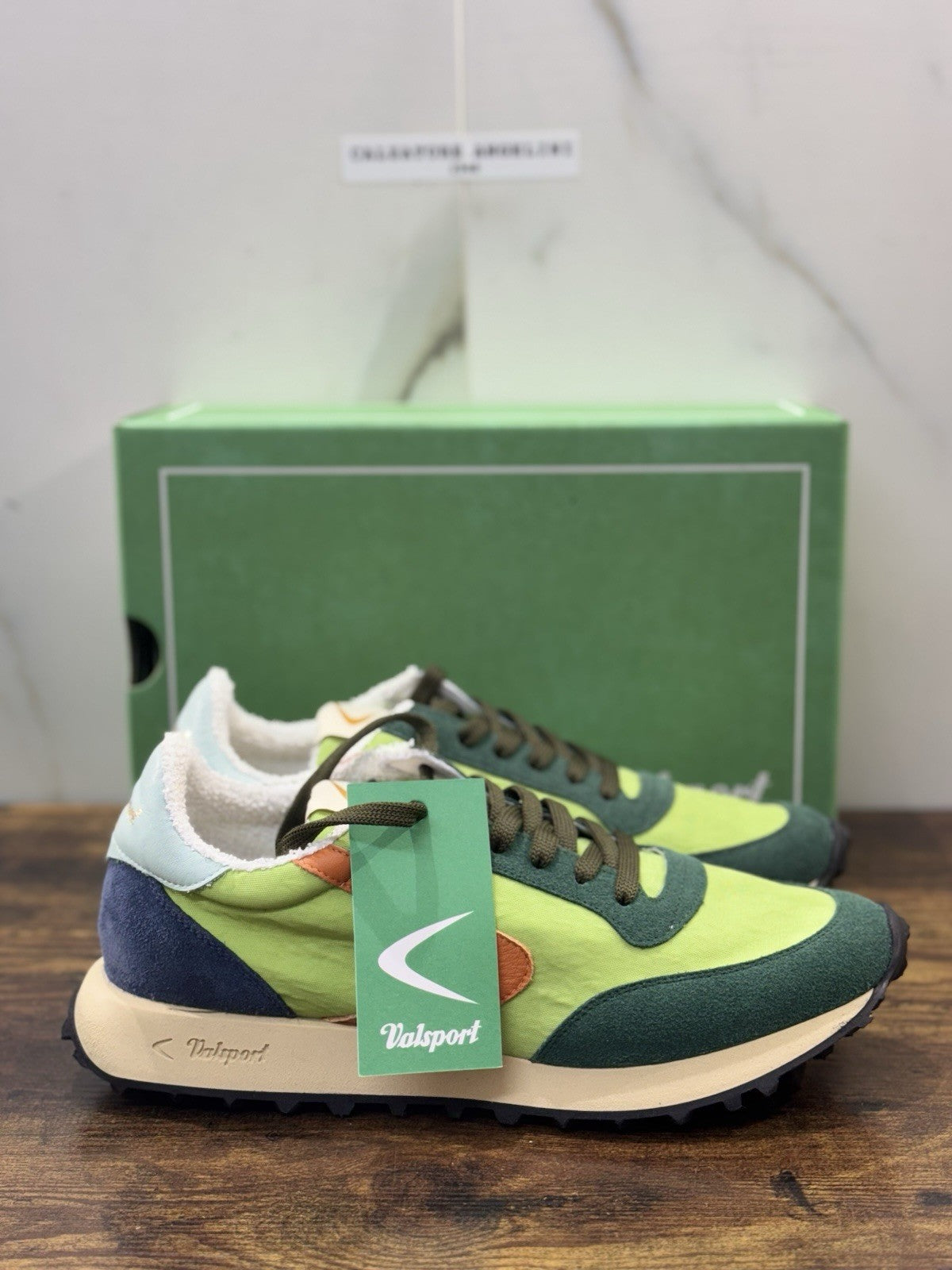 Valsport Start Heritage  Sneaker Suede Giallo Casual  Uomo 44