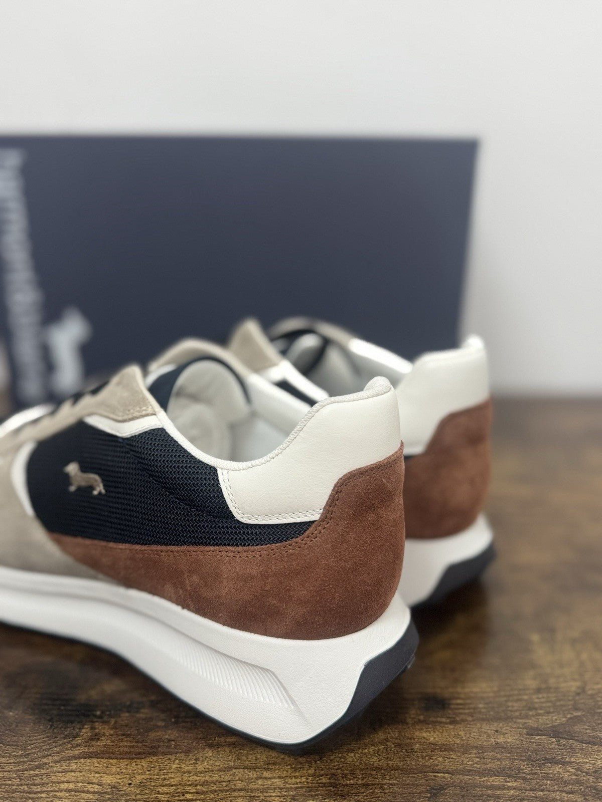 Harmont & Blaine Sneaker Suede Blu Casual Uomo 44