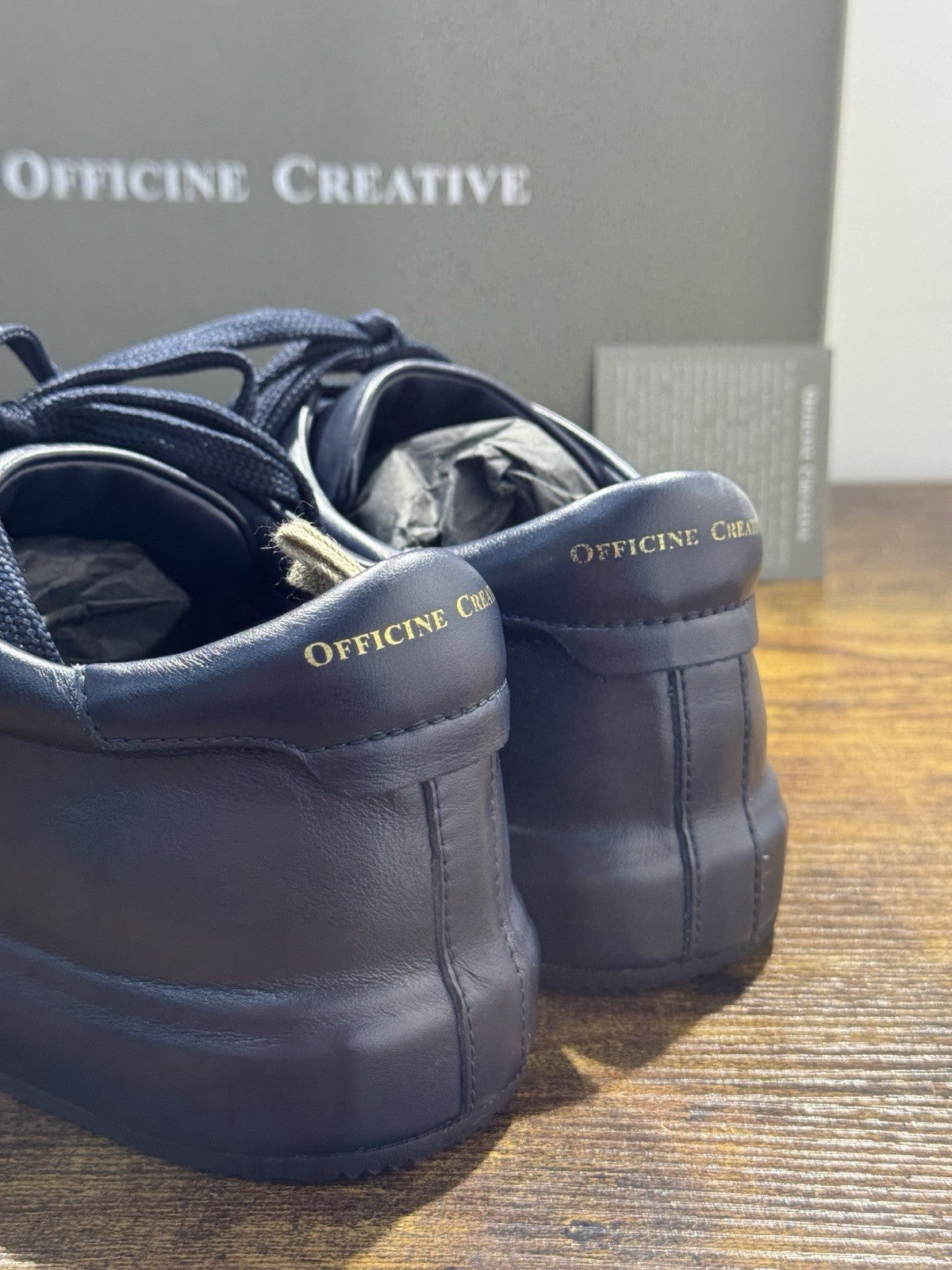Officine Creative Sneaker Essence Pelle  Handmade In Italy Casual Luxury Uomo 42